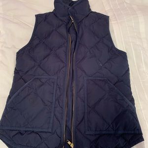 JCrew quilted vest